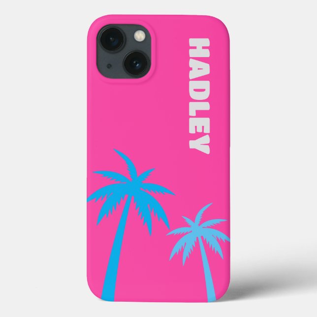 Funda De Case-Mate Para iPhone Estuche de teléfono tropical para perritos (Reverso)