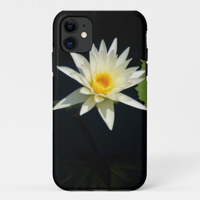 Funda De Case-Mate Para iPhone estuche de teléfono White Waterlily (Reverso)