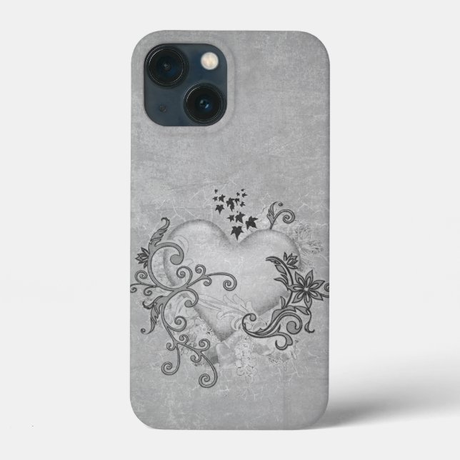 Funda De Case-Mate Para iPhone Estuche decorativo para iPhone Heart (Reverso )