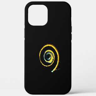 title_seo2 Estuche del teléfono amarillo espiral