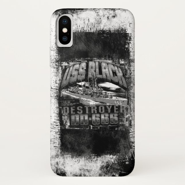Funda De Case-Mate Para iPhone Estuche Destroyer Black iPhone / iPad (Reverso)