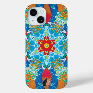 Funda Para iPhone 15 Estuche Diatome Kaleidoscope para iPhone