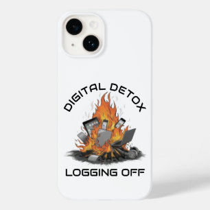 Funda Para iPhone 14 De Case-Mate Estuche Digital Detox Phone