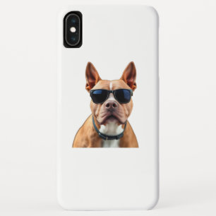 Funda Para iPhone XS Max Estuche Dog in Sungafas iPhone / iPad