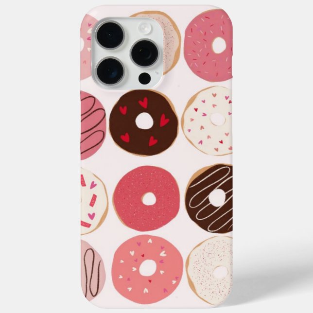 Funda De Case-Mate Para iPhone Estuche Donuts para iPhone (Reverso )