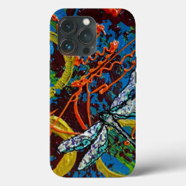 Funda Para iPhone 13 Pro Estuche Dragonfly iPhone / iPad
