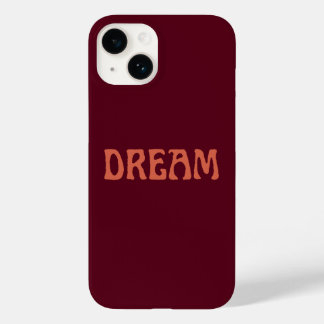 Funda Para iPhone 14 De Case-Mate Estuche Dream iPhone en Borgoña y Naranja