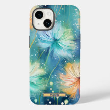 Estuche Dreamy Blue Yellow Dandelions para iPhone 