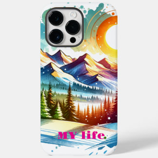 Funda Para iPhone 14 Pro Max De Case-Mate Estuche Dreamy Watercolor Sunset, iPhone / iPad