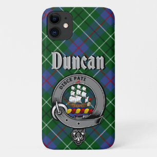 Funda Para iPhone 11 Estuche Duncan Clan Badge & Tartan Phone