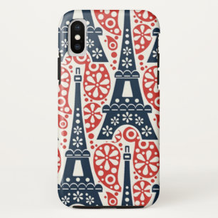 Funda Para iPhone X Estuche Eiffel Tower Case-Mate Tough para iPhone X