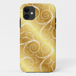 title_seo2 Estuche elegante Gold Swirl para iPhone