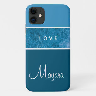 Funda Para iPhone 11 Estuche elegante para Chicas de la Marina de Moda 