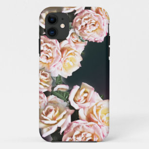 Funda Para iPhone 11 Estuche elegante para i-Phone de rosas rosas rosas