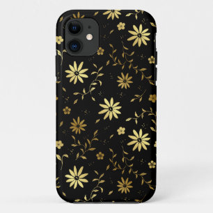 Funda Para iPhone 11 "Estuche elegante para iPhone negro dorado"