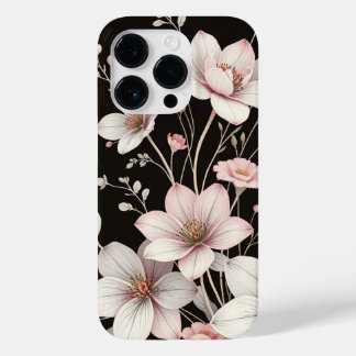 Funda Para iPhone 14 Pro De Case-Mate Estuche elegante para teléfono con línea floral