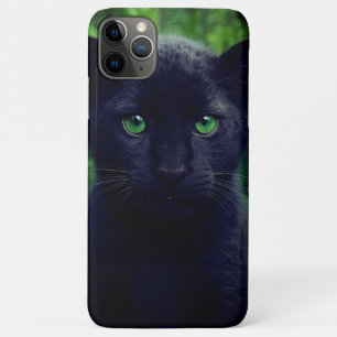 Funda Para iPhone 11 Pro Max Estuche elegante para teléfono con pantera negra -