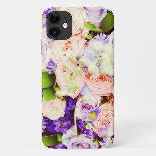 Funda Para iPhone 11 Estuche elegante para teléfono floral