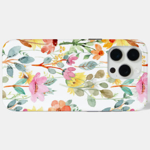 Funda Para iPhone 15 Pro Max Estuche estético Sunflowers & Wild Flower I Phone