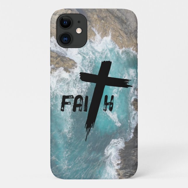 Funda De Case-Mate Para iPhone Estuche FAITH Ocean IPhone (Reverso)