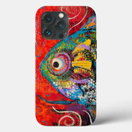Funda Para iPhone 13 Pro Estuche Fish iPhone / iPad
