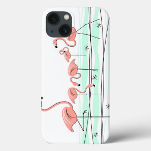 Funda Para iPhone 13 Estuche Flamingo Ocean Group iPad