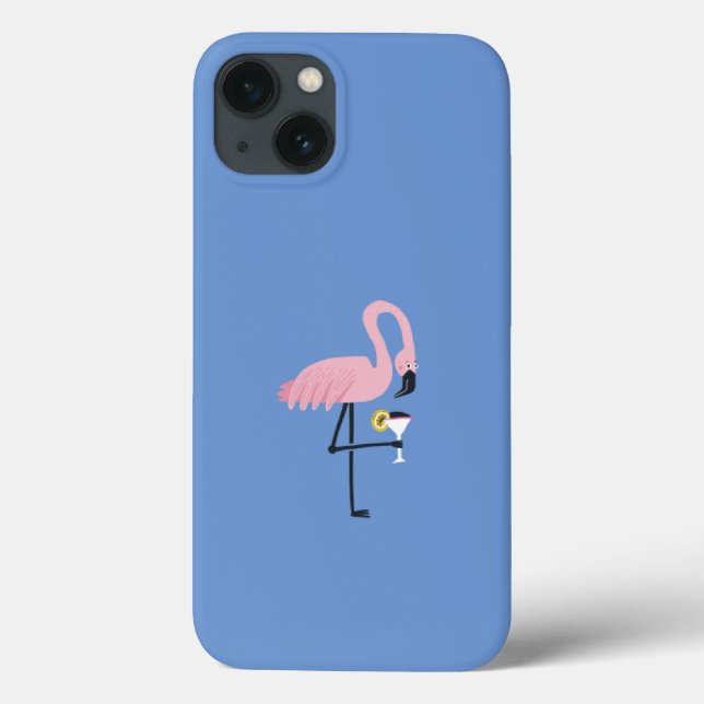 Funda De Case-Mate Para iPhone Estuche Flamingo para iPhone (Reverso)