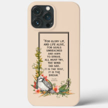 Estuche Floral Bird iPhone con Sanderson cito