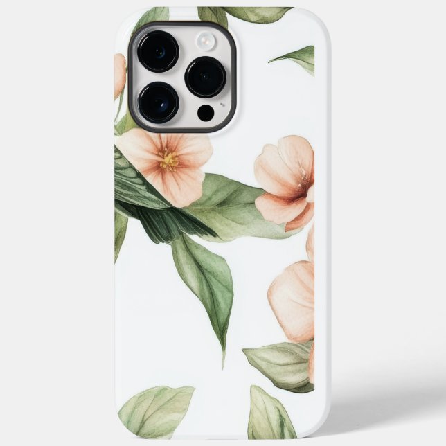 Funda De Case-Mate Para iPhone Estuche Floral Bloom Phone (Reverso )