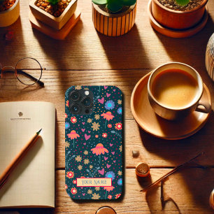 Funda Para iPhone 13 Pro Max Estuche Floral Inespirivity iPhone