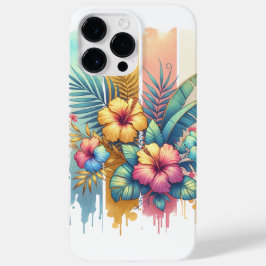 Funda Para iPhone 14 Pro Max De Case-Mate Estuche Floral Watercolor Artista Teléfono