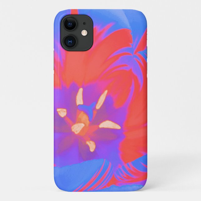 Funda De Case-Mate Para iPhone Estuche Fluorescente Tulip iPhone 3 (Reverso)