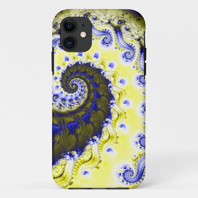 Funda De Case-Mate Para iPhone Estuche Fractal Art iPhone (Reverso)