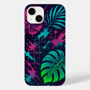 Funda Para iPhone 14 De Case-Mate Estuche Futurista Neon Leaves & Street Art para iP