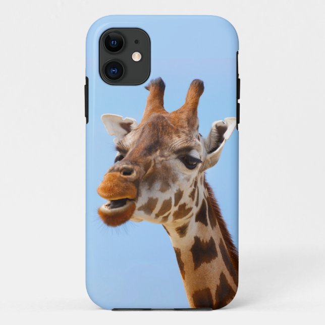 Funda De Case-Mate Para iPhone Estuche Giraffe Portrait para iPhone (Reverso)