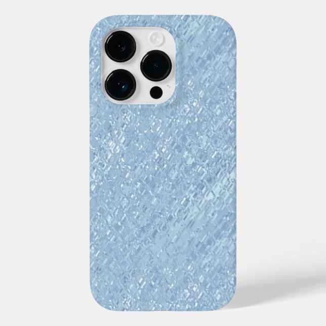 Funda De Case-Mate Para iPhone Estuche Glassy Blue para teléfono móvil (Reverso )