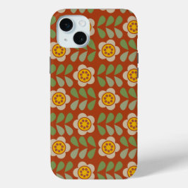 Funda Para iPhone 15 Mini Estuche GLEAM GLADE para iPhone Botánico