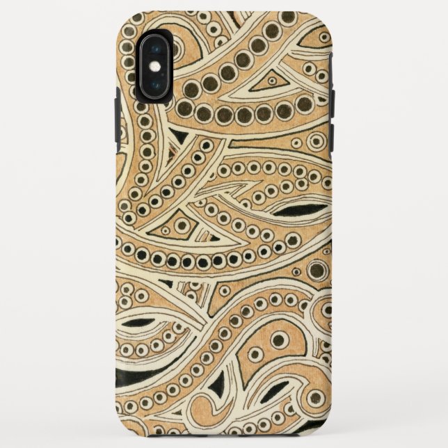 Funda De Case-Mate Para iPhone Estuche Golden Ribbons para iPhone (Reverso)