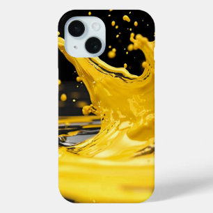 Funda Para iPhone 15 Estuche Golden Splash Dynamics iPhone
