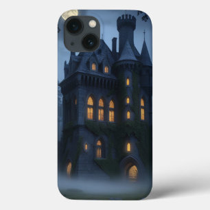 Funda Para iPhone 13 Estuche Gothic Haunted Castle para iPhone - Dark F