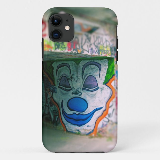 Funda De Case-Mate Para iPhone Estuche Grafitti Joker Phone (Reverso)