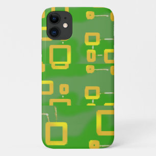 Funda Para iPhone 11 Estuche Green Geometric iPhone / iPad