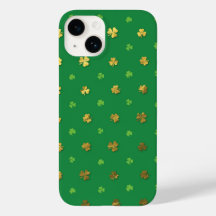 Estuche Green Shamrock Irish iPhone / iPad
