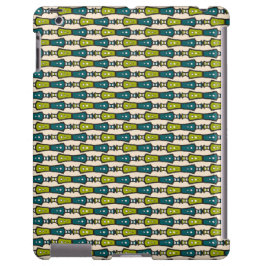 title_seo2 Estuche Green Verde azulado Black Cream Tribal Fun
