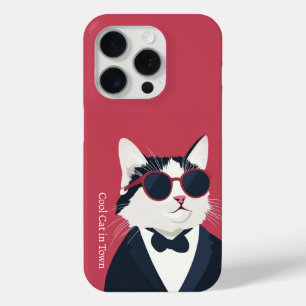 Funda Para iPhone 15 Pro Estuche Guay Cat in Town para iPhone / iPad