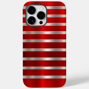 Funda Para iPhone 14 Pro Max De Case-Mate Estuche Guay Red Metallic Cell Phone