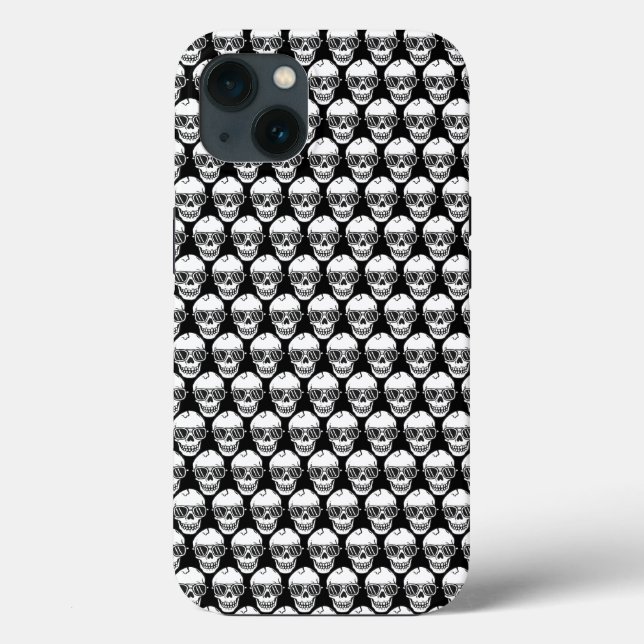 Funda De Case-Mate Para iPhone Estuche Guay Skull Phone (Reverso )