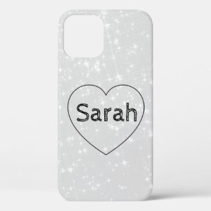 Funda Para iPhone 12 Estuche Guay Trendy Blue Heart Funda-Mate para iPh