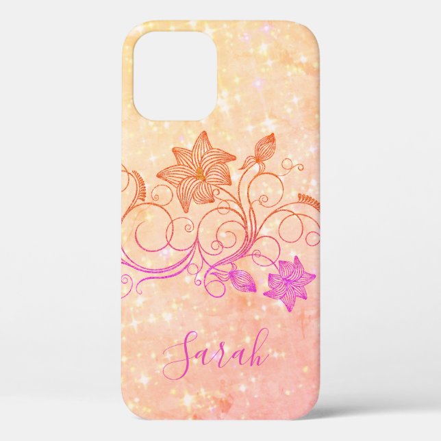 Funda De Case-Mate Para iPhone Estuche Guay Trendy Funda Rosa-Mate para iPhone (Reverso )