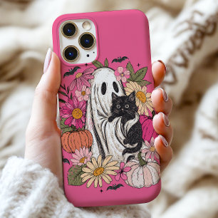 Funda Para iPhone 13 Estuche Halloween Ghost Cat para iPhone / iPad